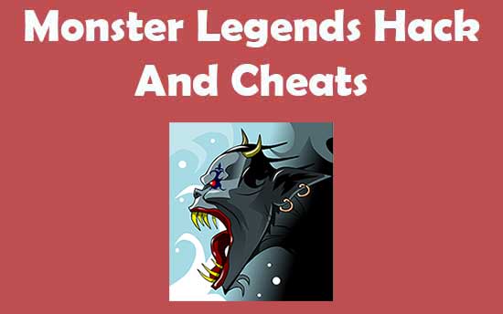 monster legends hack no survey no activation code