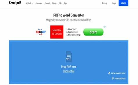 pdf expert convert pdf to word