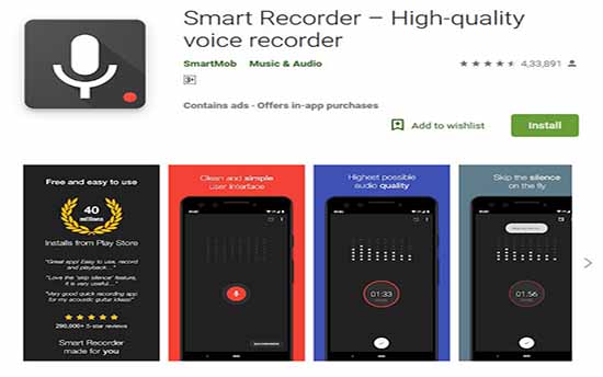 voice recorder pro smart mobile tools apk