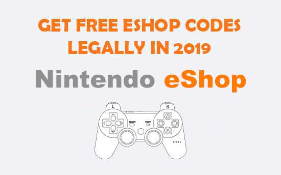 free nintendo eshop codes no survey 2018