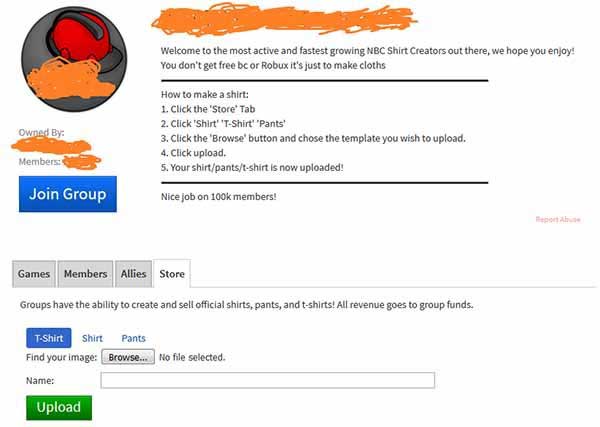 How To Make T Shirt Roblox For Group Funds