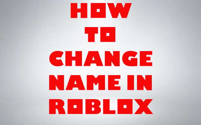 Roblox Change Name Hack