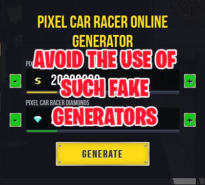 pixel car racer hack wont save
