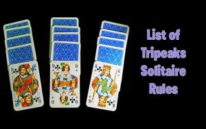 gsn solitaire tripeaks rules