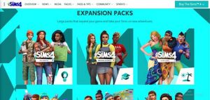 can you play sims 4 expansion pack without original